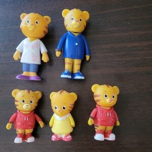 Daniel Tiger Toy Figure Lot